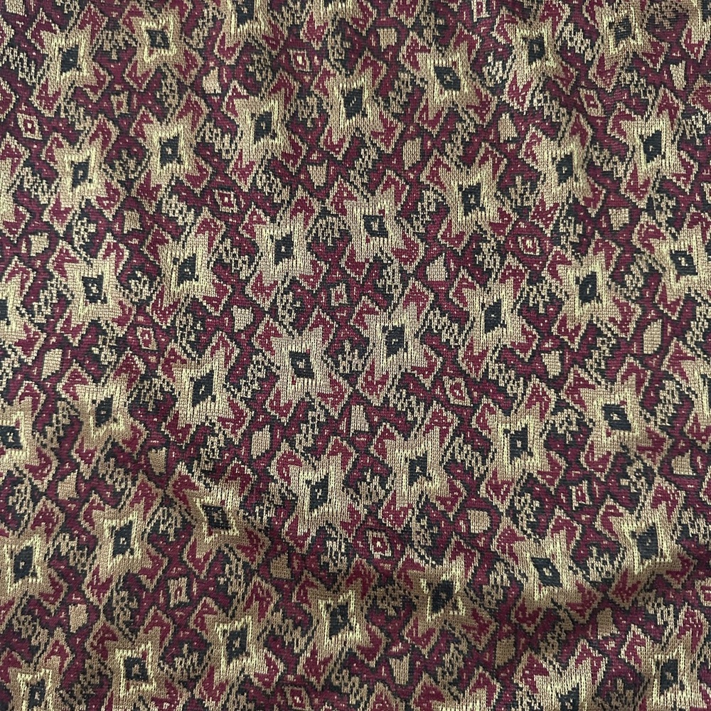 LuLaRoe Cassie Maroon and Gold Pencil Skirt, Size: XL - Picture 4 of 6